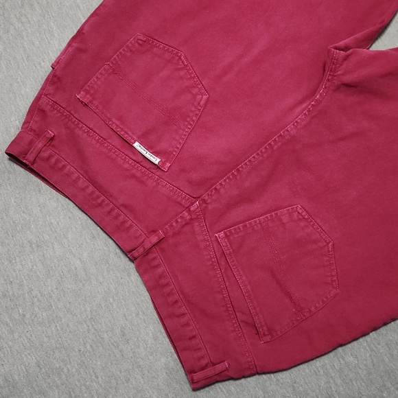 Vintage Plus Size "London" Magenta Pink High Rise Baggy Tapered Leg "Mom" Jeans - Picture 4 of 15